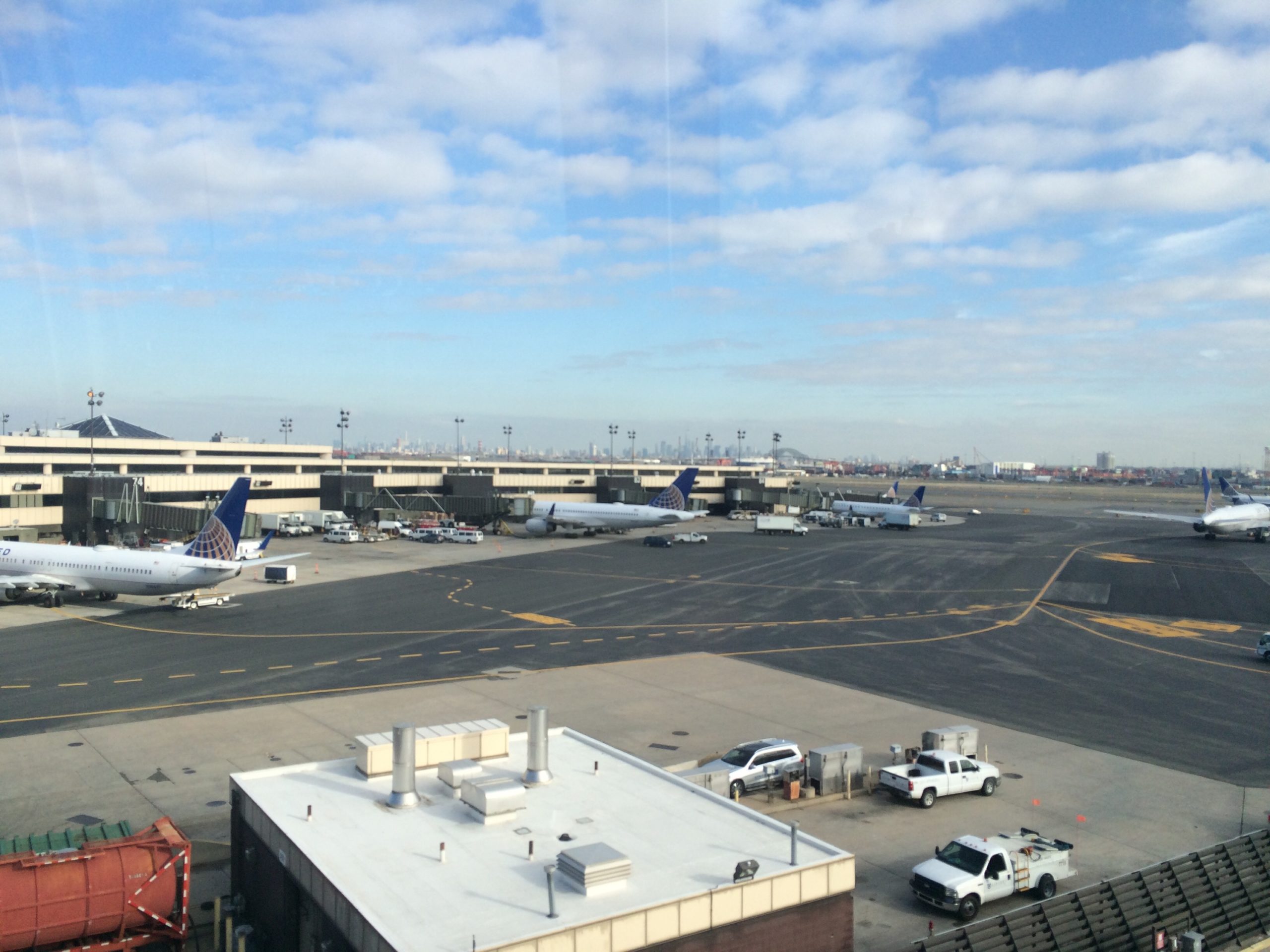 New York on the distance..