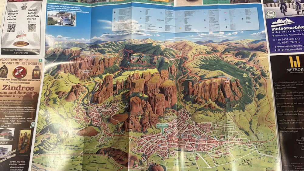 Visite des monastères (prévisions)